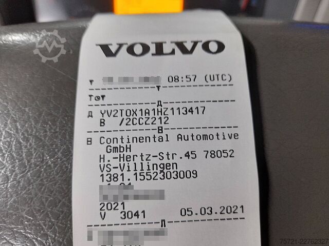 Suitcase VOLVO FL 250.12