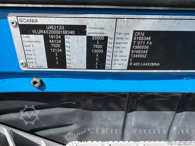 Standard-SZM Scania R420 / Retarder / Manual / ADR / Belgium Truck