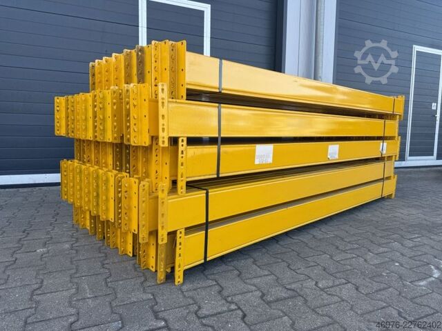 2,700 mm / Cross-section: 150 x 50 mm / yellow / 5 HP BITO PRO Palettenregaltraverse Traverse Regal