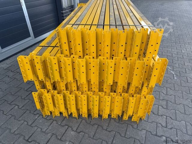 2,700 mm / Cross-section: 150 x 50 mm / yellow / 5 HP BITO PRO Palettenregaltraverse Traverse Regal