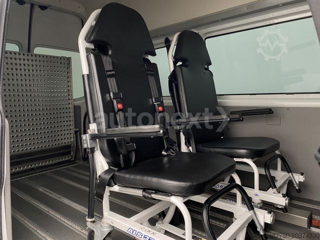 Minibus VOLKSWAGEN T6 Transporter Hochdach Rollstuhl-Rampe Tragestu