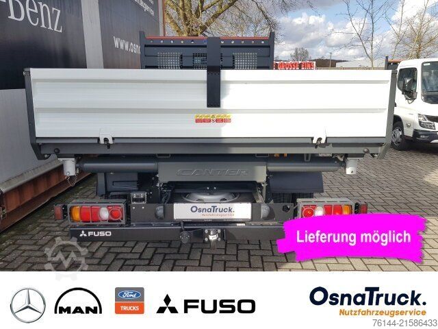 Transporter mit Kipper MITSUBISHI 7C18 Dreiseitenkipper Klima,AHK3,5t,Nutzl.3800KG