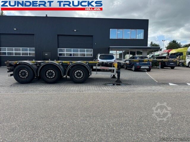 Container transportation Kässbohrer 3 AS CONTAINERCHASSIS, MULTI FUNCTIONAL ALL CON...
