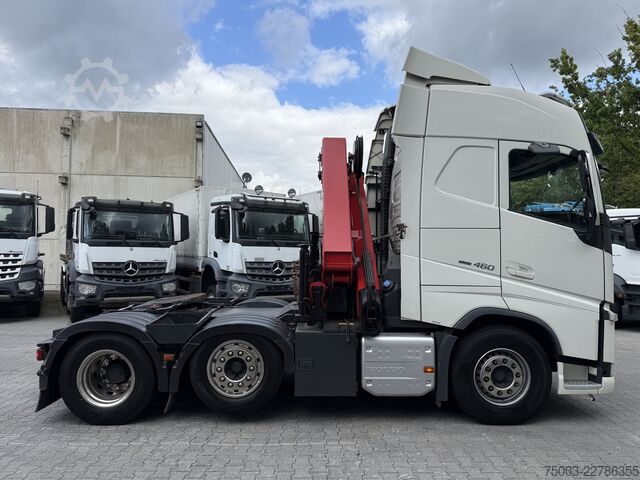 Standard tractor unit Volvo FH460 6X2 Kran HMF 2620 bis 18.50 Meter