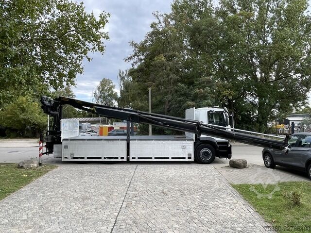 Flatbed truck iveco Stralis AD 260S36Y Palfinger PK 18001 L AC*