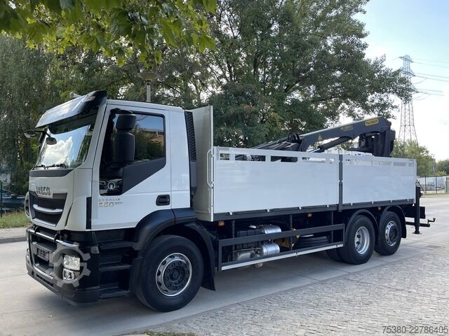 Truck mounted crane iveco Stralis AD 260S36Y Palfinger PK 18001 L AC*