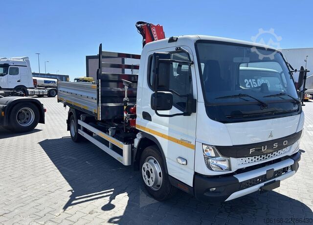 Kran mit Kipper Fuso Canter 7C15 Fassi Kran 3-seiten Kipper