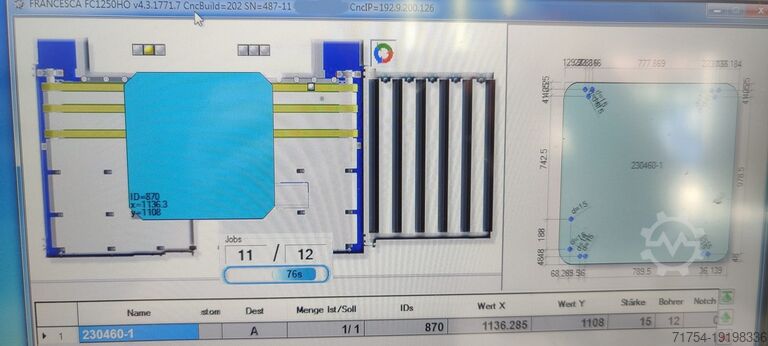 Glasbohrmaschine FORVET FRANCESCA FC 1250 HO