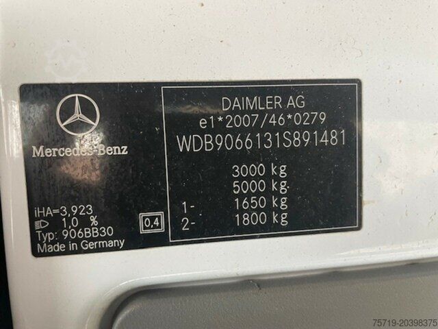 Sonderausbau-Transporter Mercedes-Benz 216 CDI Sprinter4x2 Spülwagen Karo