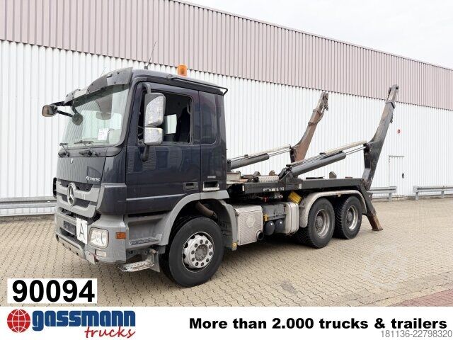 Kipper LKW Mercedes-Benz Actros 2641 K 6x4, Tele-Absetzanlage