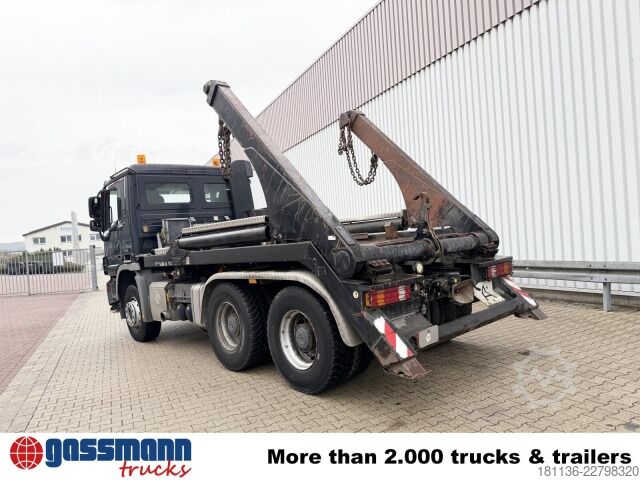 Kipper LKW Mercedes-Benz Actros 2641 K 6x4, Tele-Absetzanlage