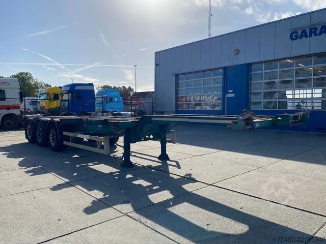 Containertransport Schmitz Cargobull SCF 24 / SAF + Disc / 1x Extendable / 1x Lift A...