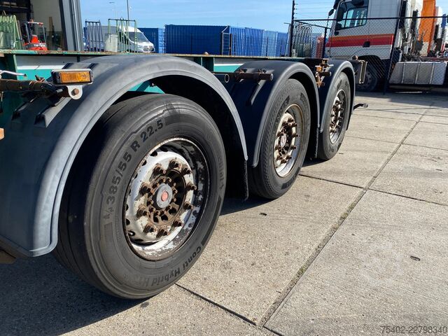 Containertransport Schmitz Cargobull SCF 24 / SAF + Disc / 1x Extendable / 1x Lift A...