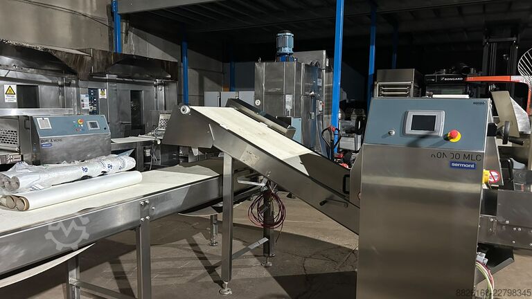 Industrial dough sheeting line RONDO MLC U