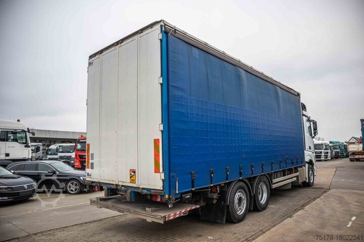 Tarpaulin MERCEDES ACTROS 2548-6X2+E6+VOITH-(+remorque: +5.000 € )