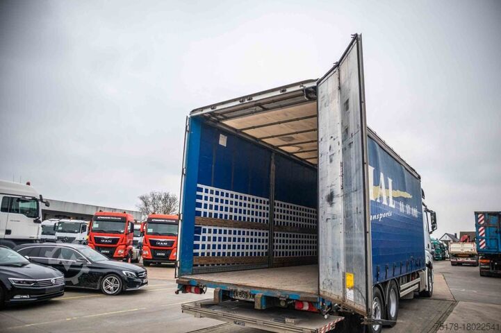 Tarpaulin MERCEDES ACTROS 2548-6X2+E6+VOITH-(+remorque: +5.000 € )