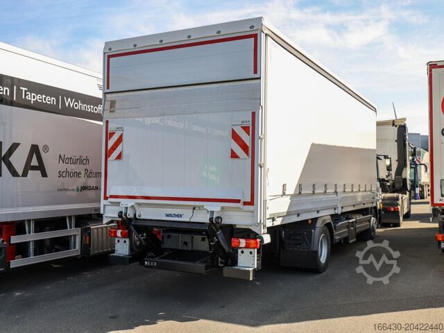 LKW mit Pritsche & Plane Mercedes-Benz Atego 1224 L 4x2 V 08 mit Walther-Pritsche Plane Spriegel und LBW