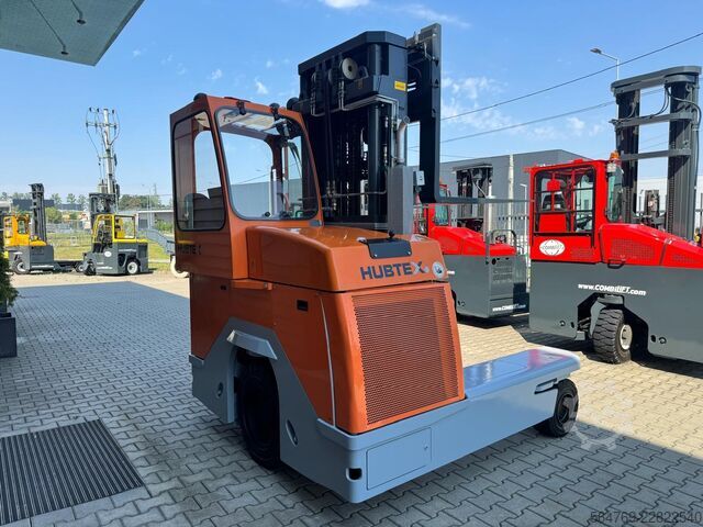 4-way forklift Hubtex DQ45 G //LPG//Triple//Only 1116 hours !