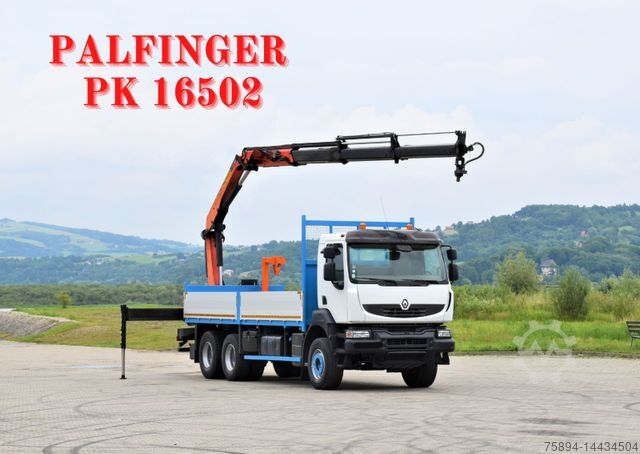 Autokran RENAULT KERAX 370 *PK 16502 + FUNK / 6x4 * TOP