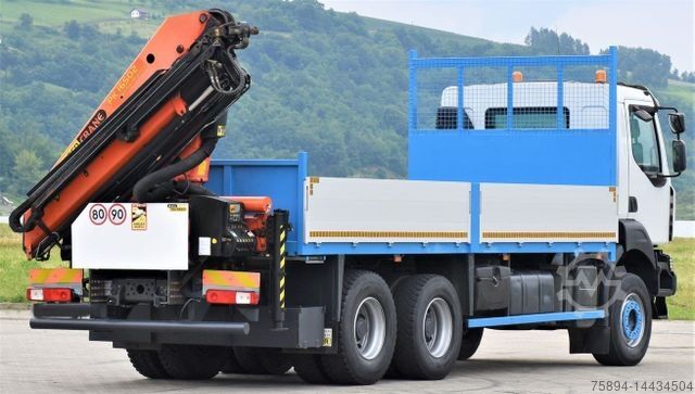 Autokran RENAULT KERAX 370 *PK 16502 + FUNK / 6x4 * TOP
