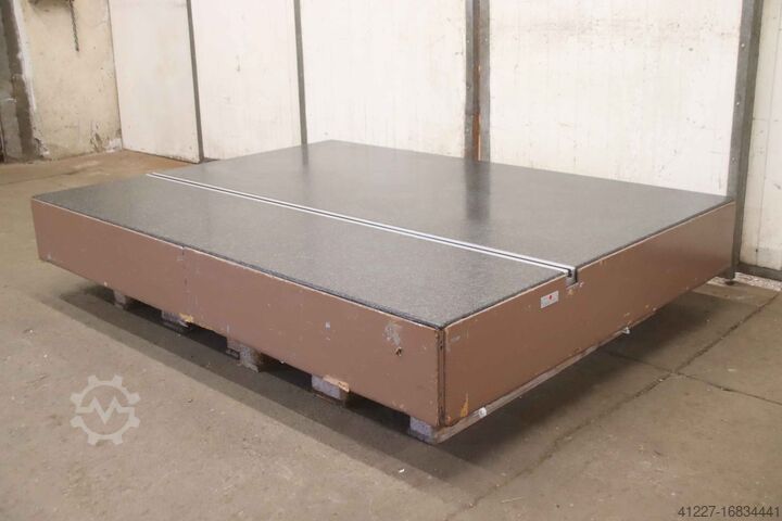 Aufspannplatte mit T Nut Planolith 2000 x 1500 mm