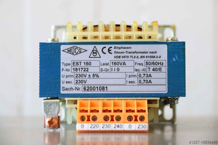 Transformator 160 VA Müco EST 160