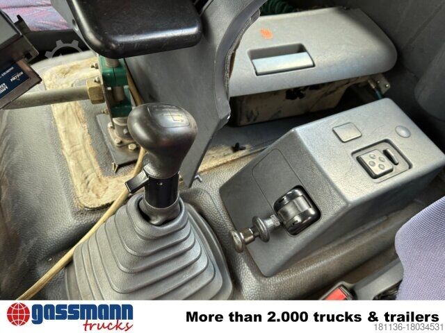 Tipper truck Mercedes-Benz Atego 1828 4x4, Tele-Absetzer,