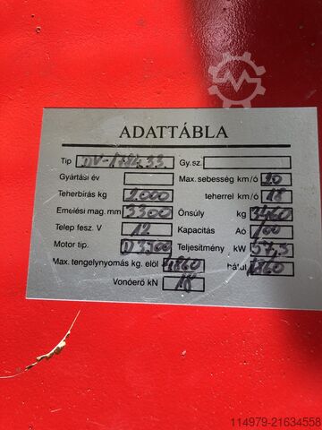 Front loader forklift Balkancar DV-1784.33