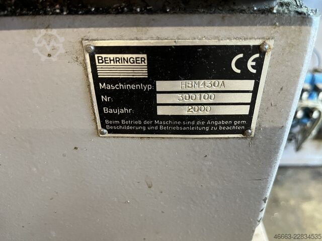 Bandsägeautomat Behringer HBM 430 A