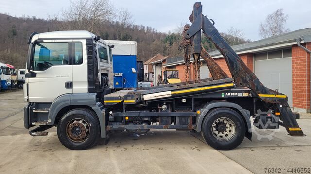 Absetzkipper LKW MAN TGS 18.440 Palfinger PAK 13 M Kupplun