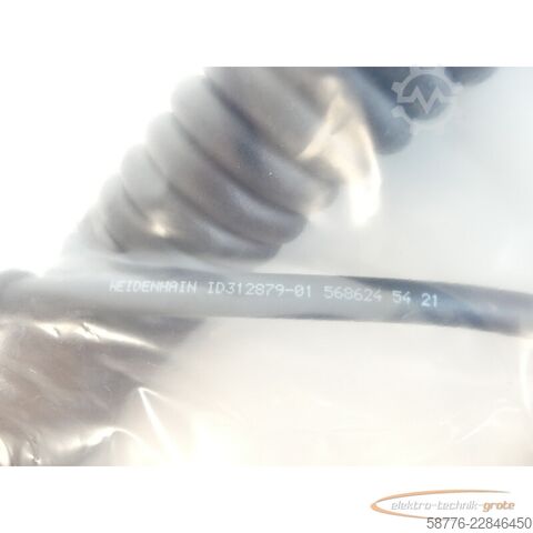 Komponente Heidenhain ID 312 879-01 Handrad Spiralkabel HR410 L: 3,00 m --