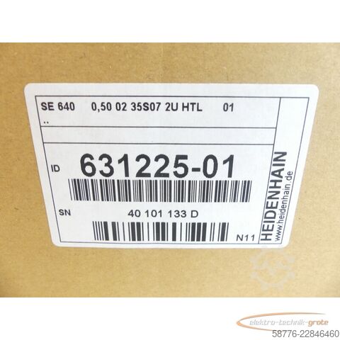 Komponente Heidenhain ID 631 225-01 Sendeeinheit SE 640 SN:40101133D --
