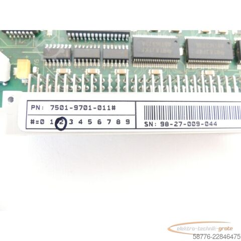 Komponente Heidenhain SDC 7501-9703-0112 Achsantrieb Platine Version D SN 98-27-009-044