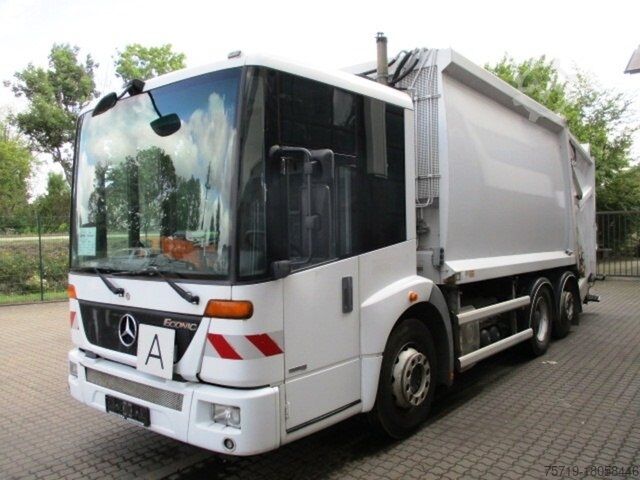 Müllwagen Mercedes-Benz 2633 Econic Hüffermann CL 21 120/240/1.1
