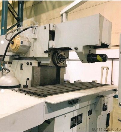 NC milling machine WMW HECKERT FQW 400 x 1600 Heidenhain TNC 360