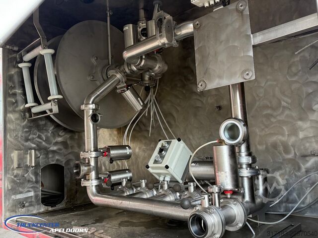 Tanker Scania R580 V8 NGS Retarder, 15000 Liter - RVS tank