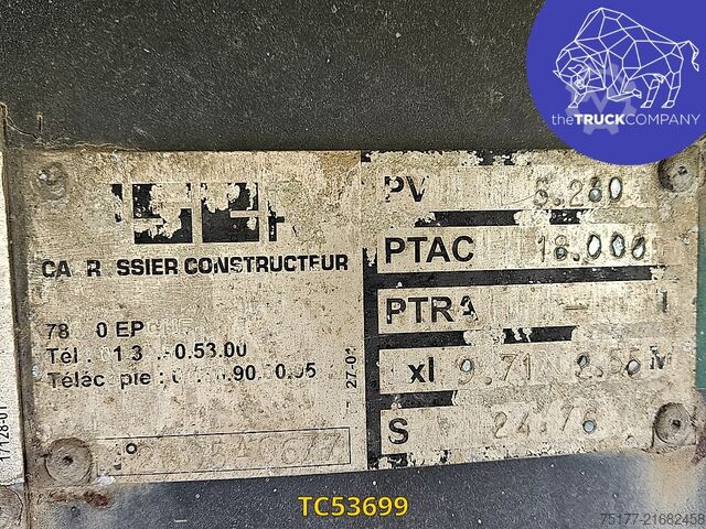 Sliding tarpaulins ASCA 