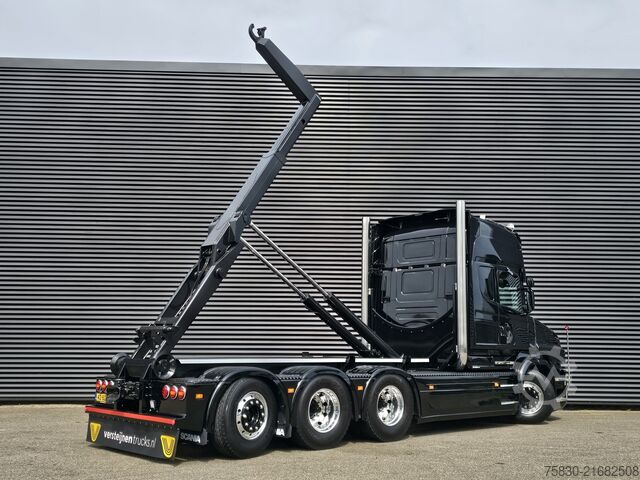 Hook arm system Scania T580 8x4*4 / TORPEDO / HOOKLIFT / ABROLKIPPER