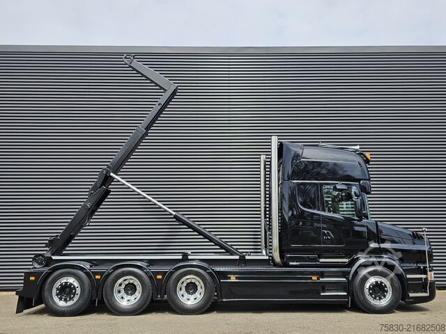 Hook arm system Scania T580 8x4*4 / TORPEDO / HOOKLIFT / ABROLKIPPER