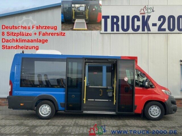 Kleinbus Fiat Bürgerbus + Rollstuhlrampe- Überlandbus- 9 Sitze