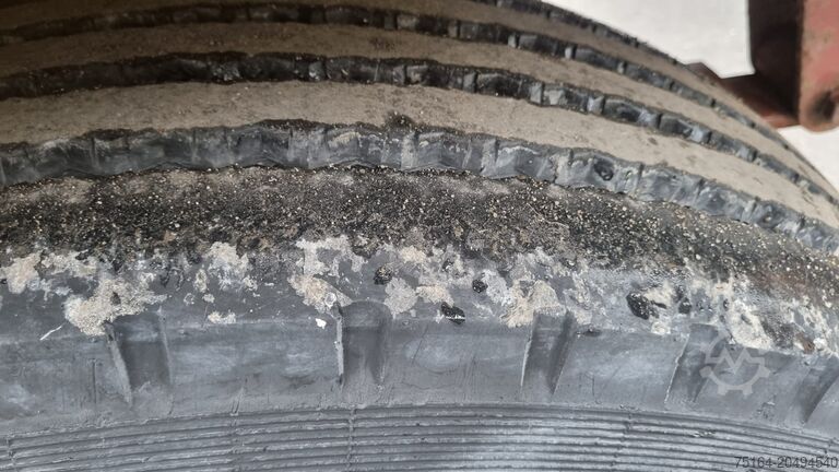 Trailer with open flatbed Blumhardt L 18/71