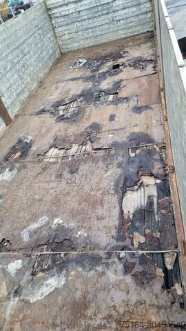 Trailer with open flatbed Blumhardt L 18/71