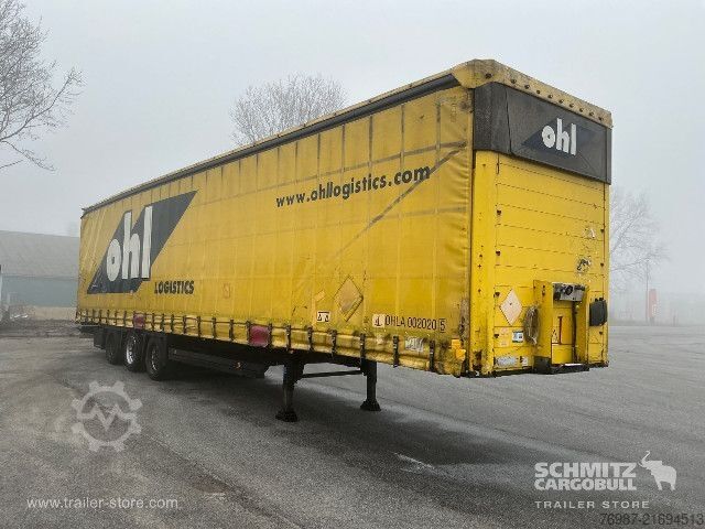 Auflieger mit Pritsche & Plane Schmitz Cargobull Curtainsider Mega
