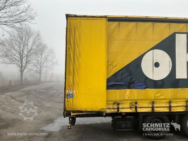Auflieger mit Pritsche & Plane Schmitz Cargobull Curtainsider Mega