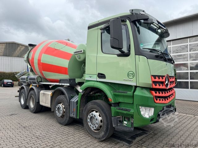 Betonmischer LKW MERCEDES-BENZ AROCS 3240 8x4 Betonmischer Liebherr 9 m³