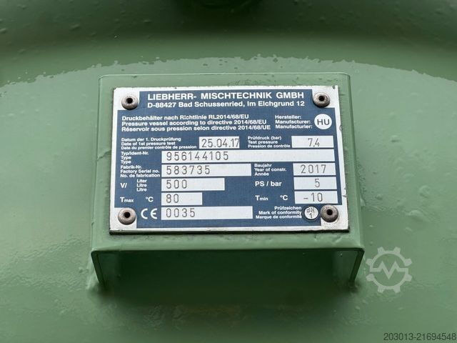 Betonmischer LKW MERCEDES-BENZ AROCS 3240 8x4 Betonmischer Liebherr 9 m³