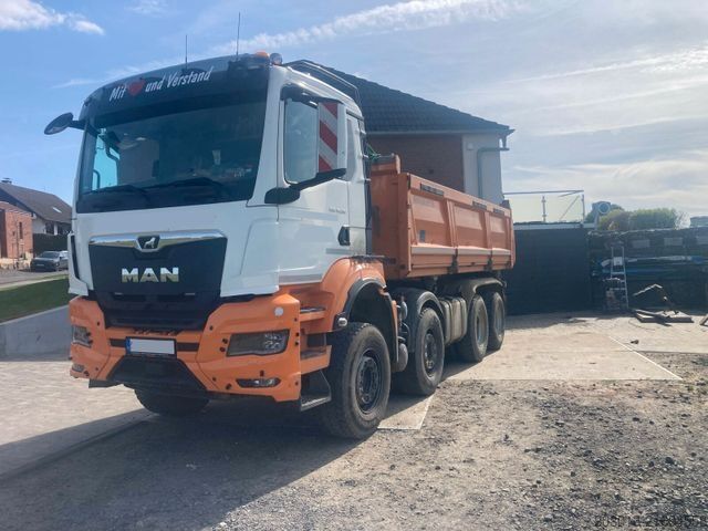 Kipper LKW MAN TGS 35.510 8x4 BB Kipper Meiller Bordmatic *AHK