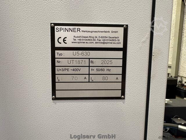 Universal-Bearbeitungszentrum Spinner U5-630 Advanced