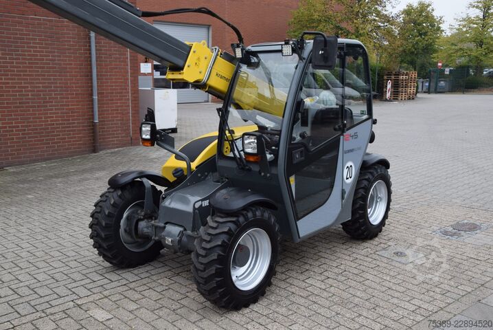 Teleskoplader KRAMER 1245 Teleskop Klappschaufel Gabel 1393 Stunden