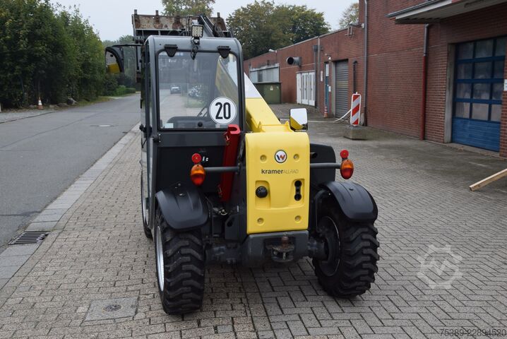 Teleskoplader KRAMER 1245 Teleskop Klappschaufel Gabel 1393 Stunden